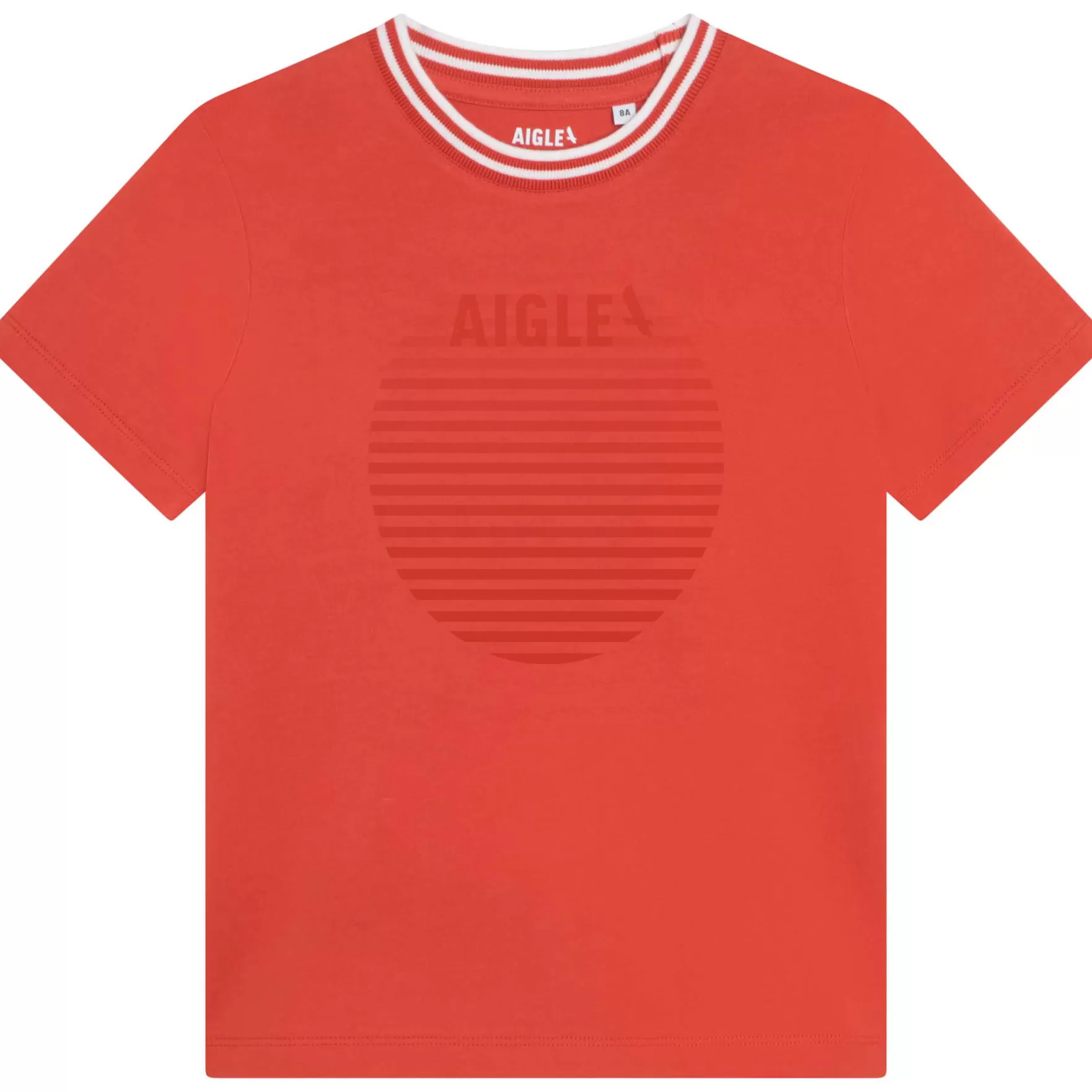 Meisje AIGLE T-Shirt Met Print En Kraag