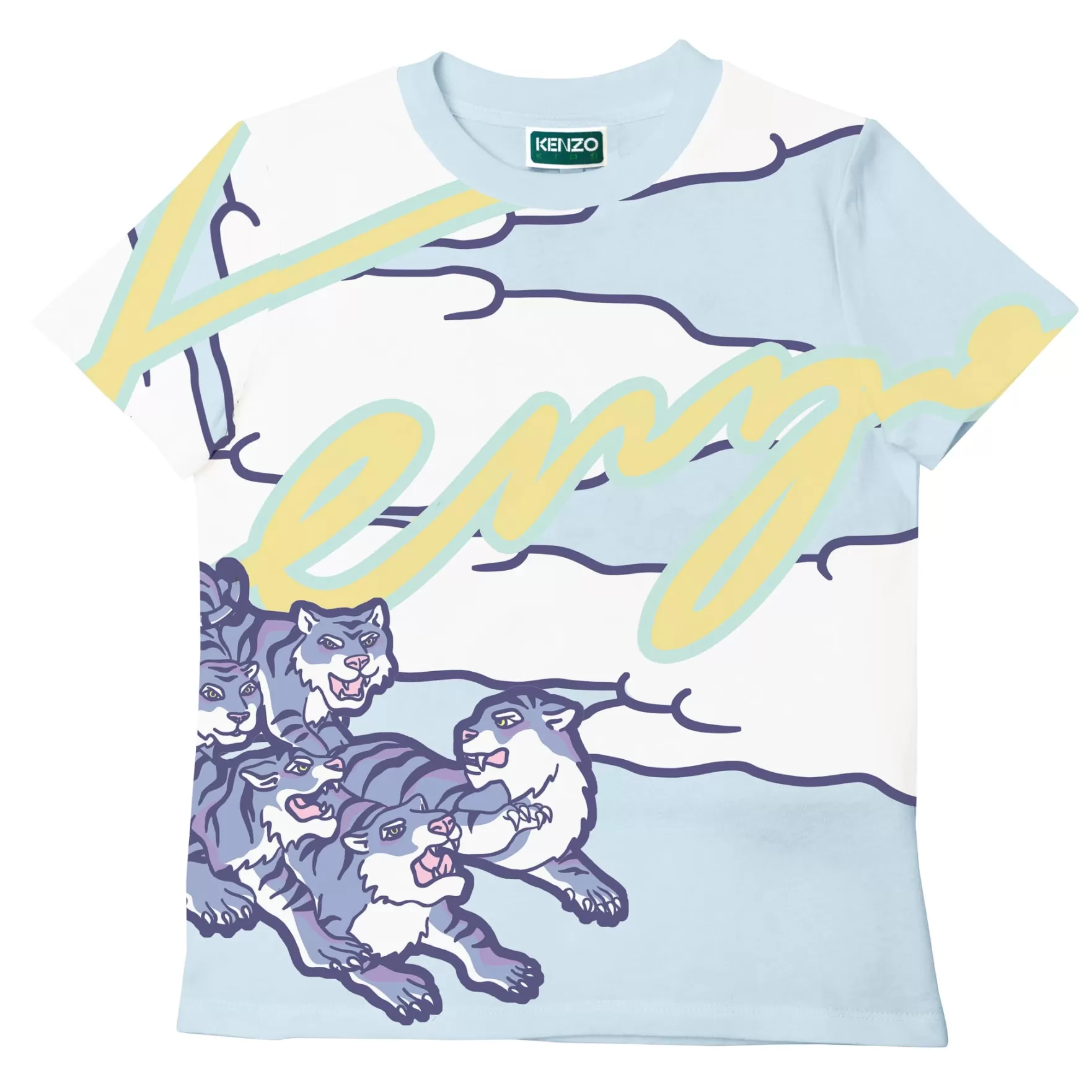 Jongen KENZO KIDS T-Shirt Met Ronde Hals