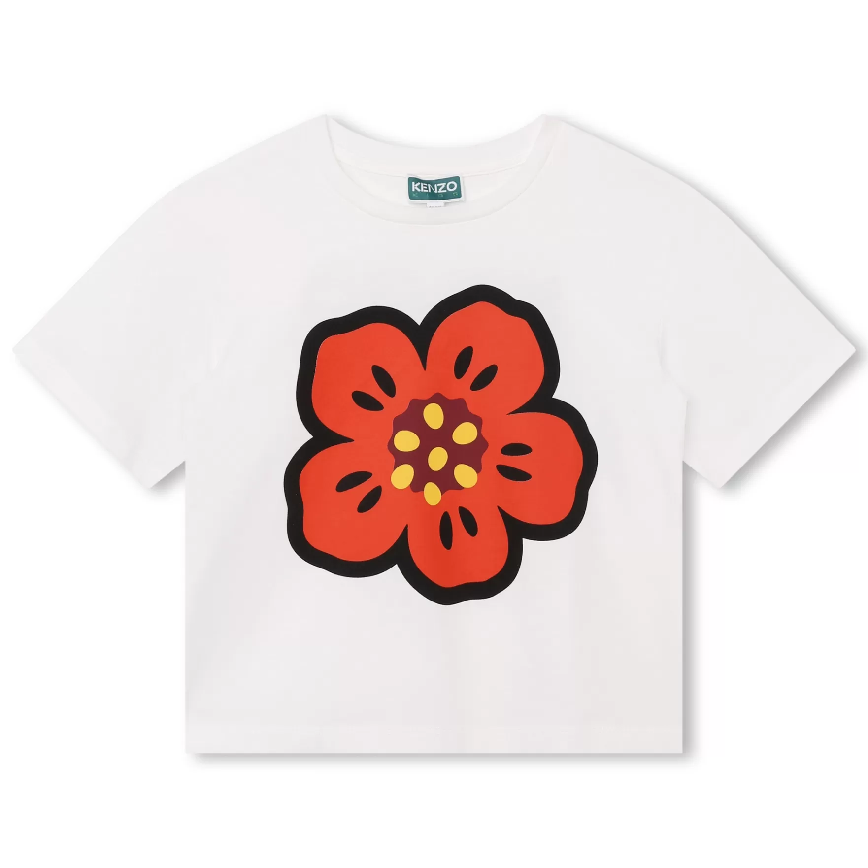 Meisje KENZO KIDS T-Shirt Met Zeefdrukprint