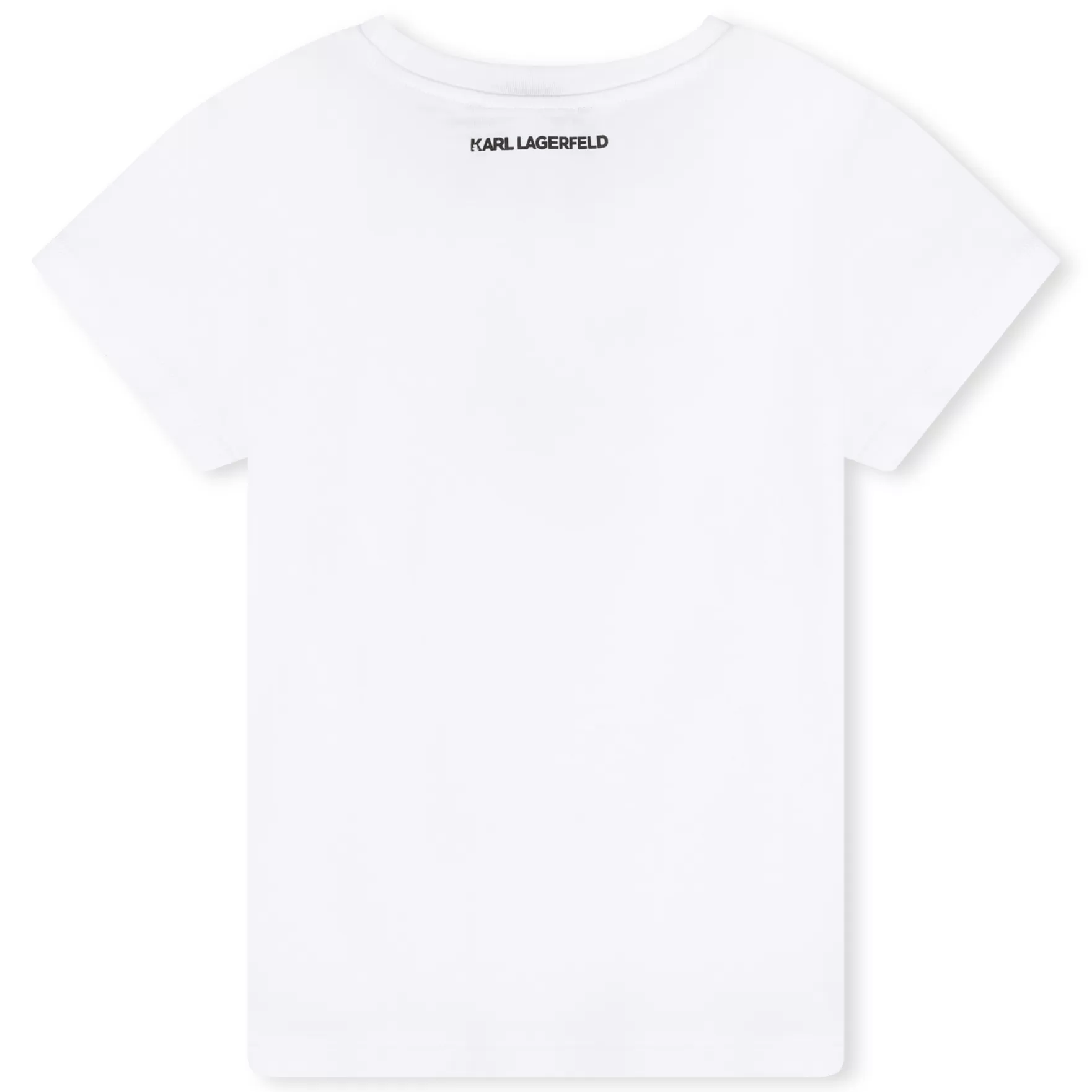 Meisje KARL LAGERFELD KIDS T-Shirt Van Katoen En Modal