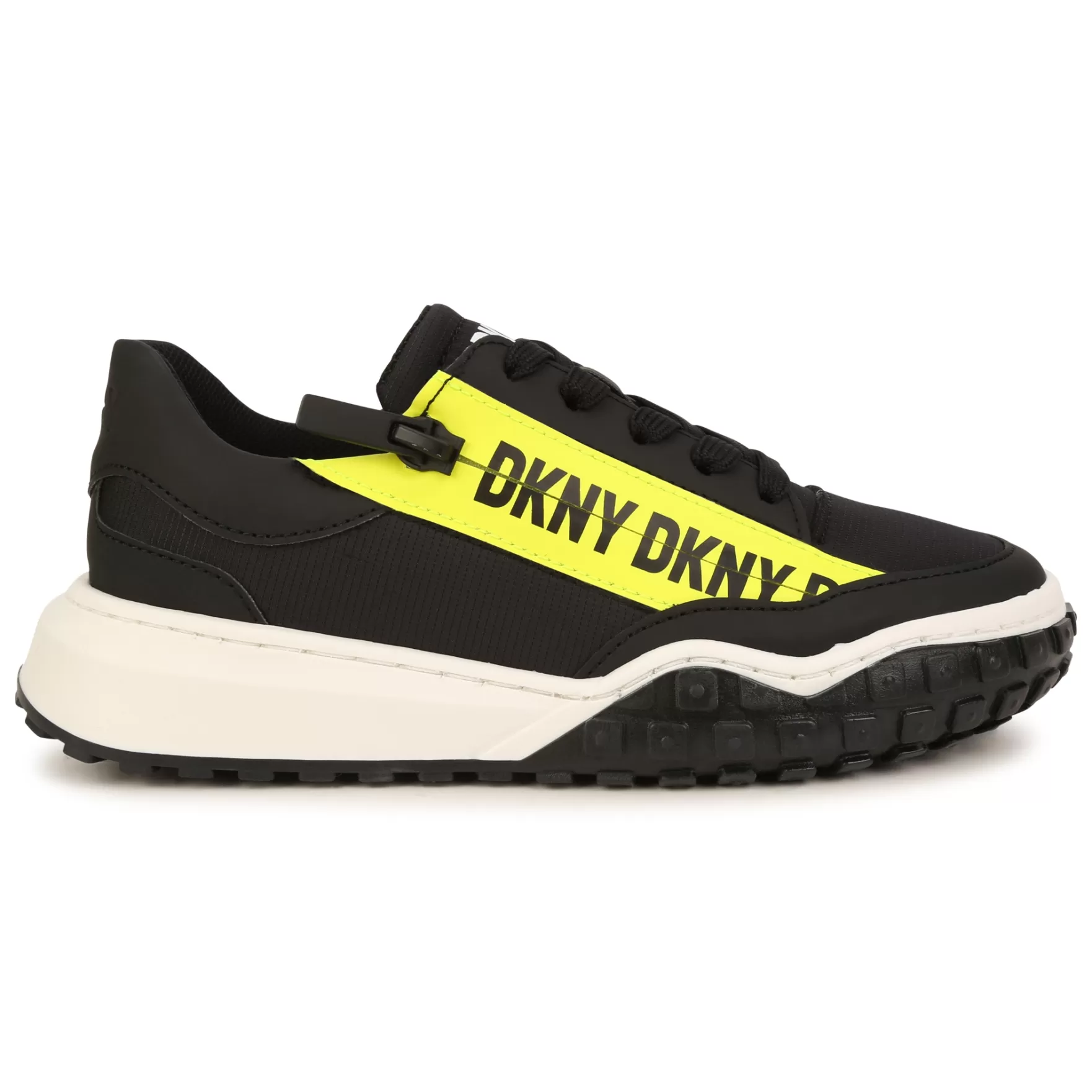 Jongen DKNY Tweekleurige Sneakers Met Rits