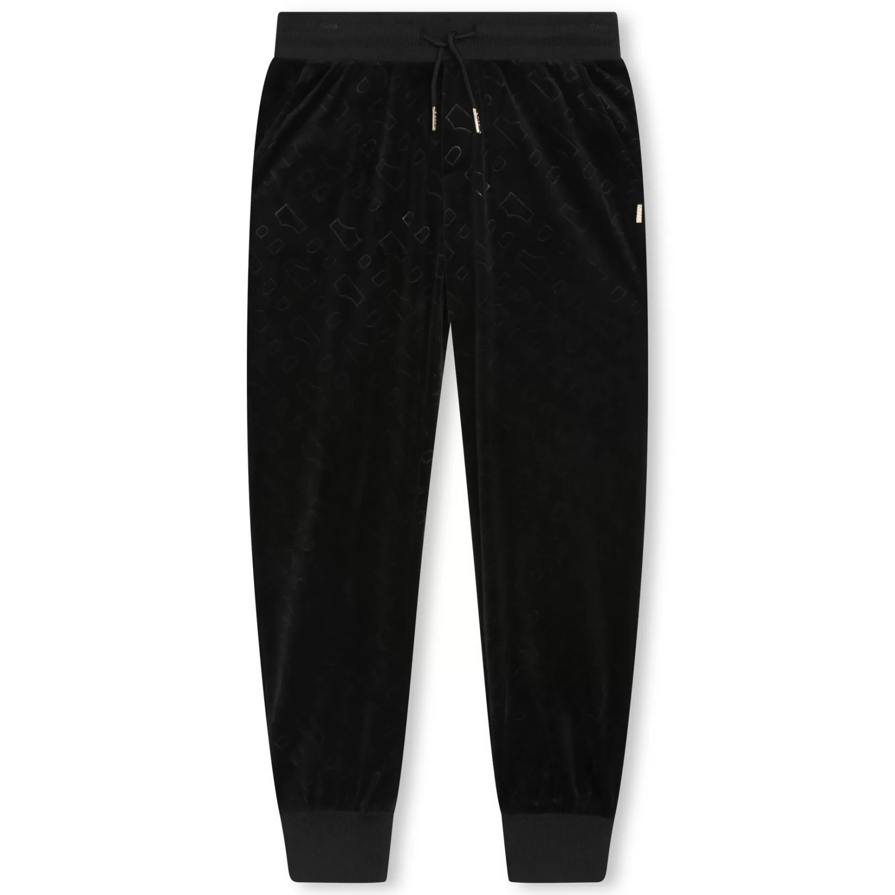 Meisje BOSS Velours Joggingbroek