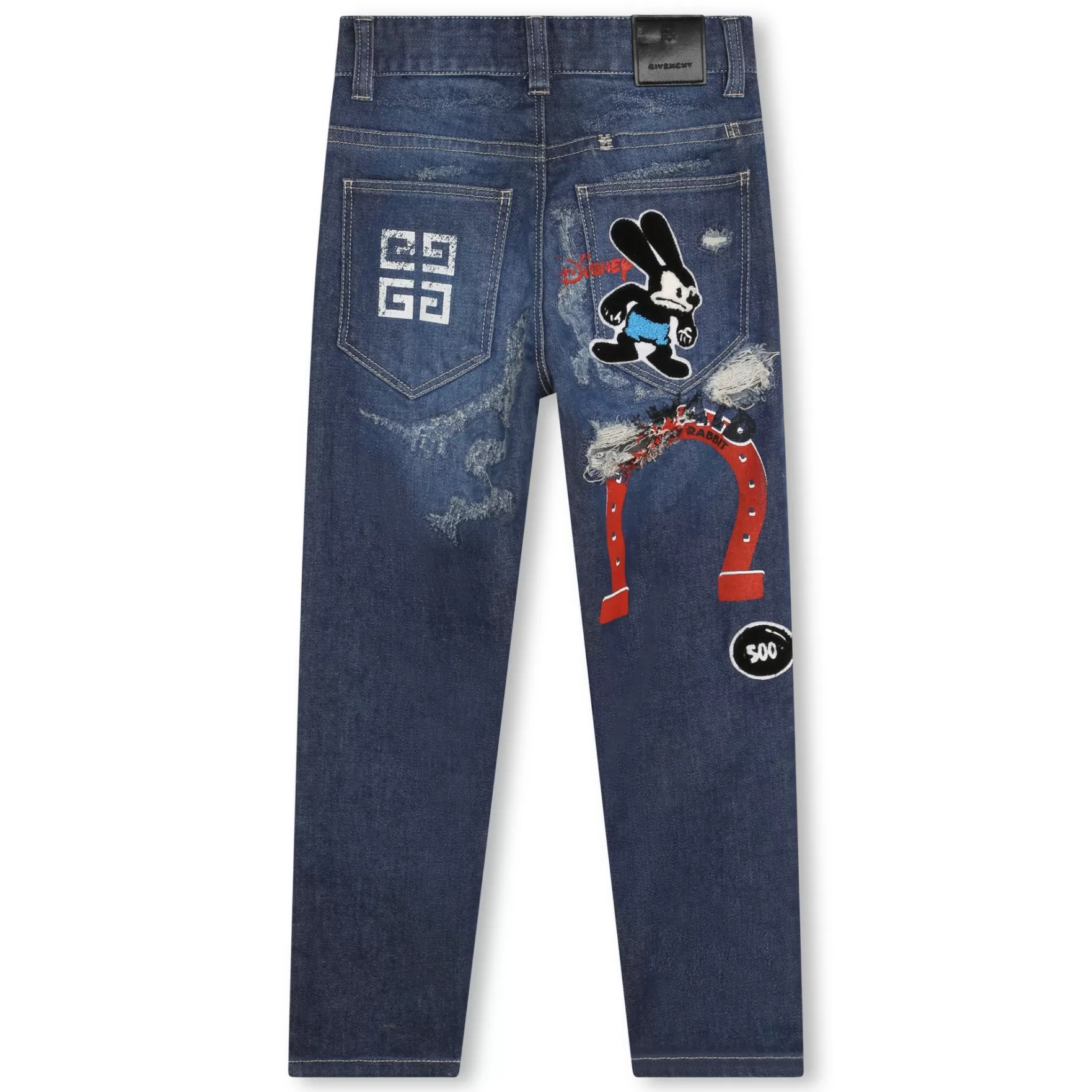 Jongen GIVENCHY Verstelbare Katoenen Jeans