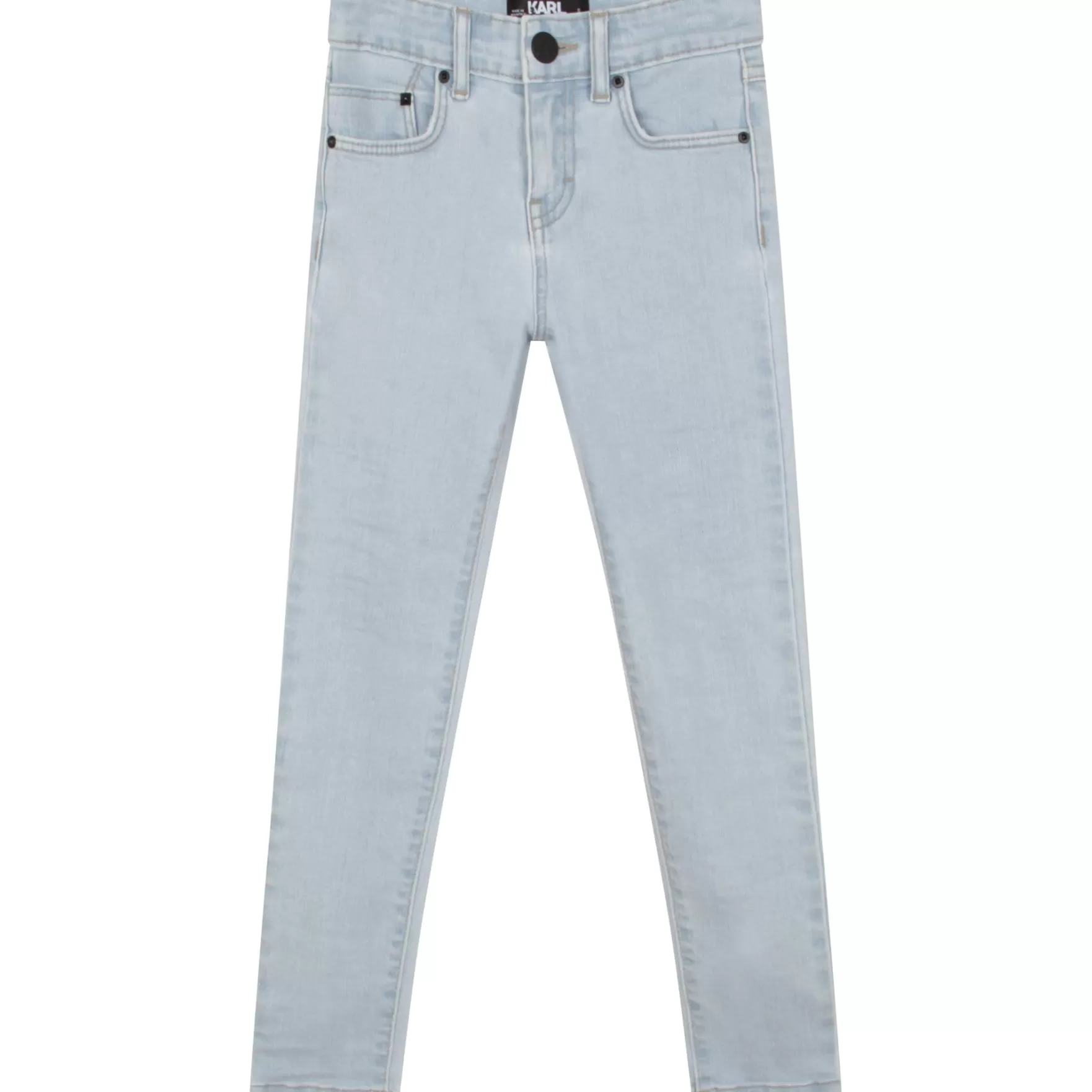 Meisje KARL LAGERFELD KIDS Verwassen Skinny Jeans