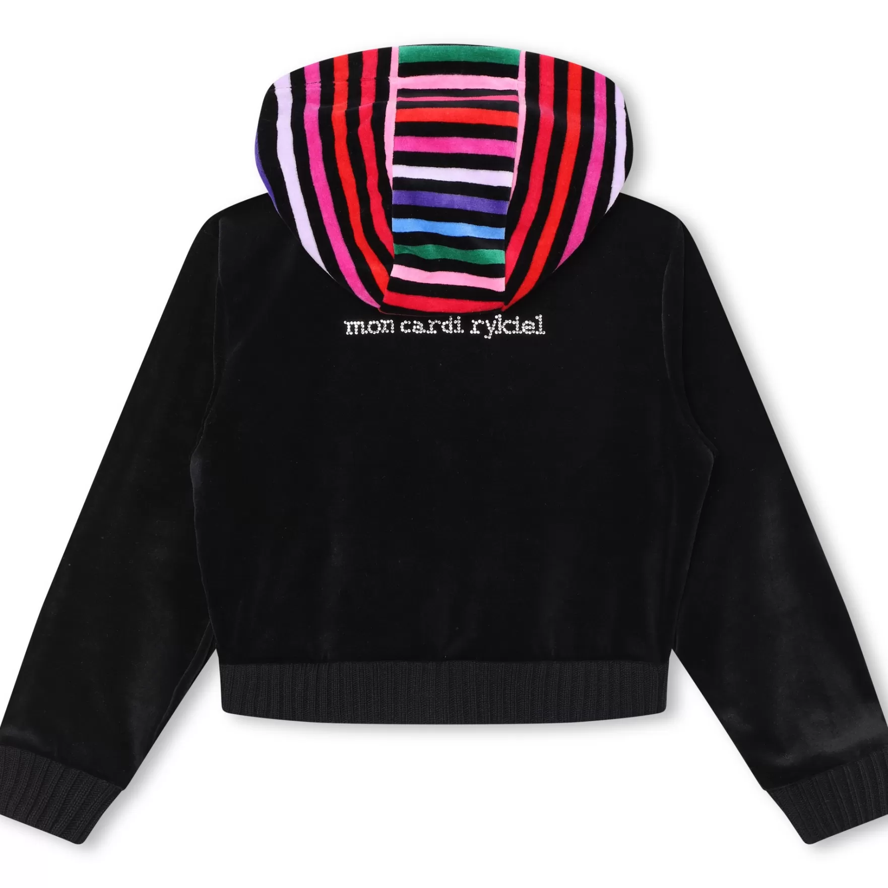 Meisje SONIA RYKIEL Vest Van Velours Met Capuchon