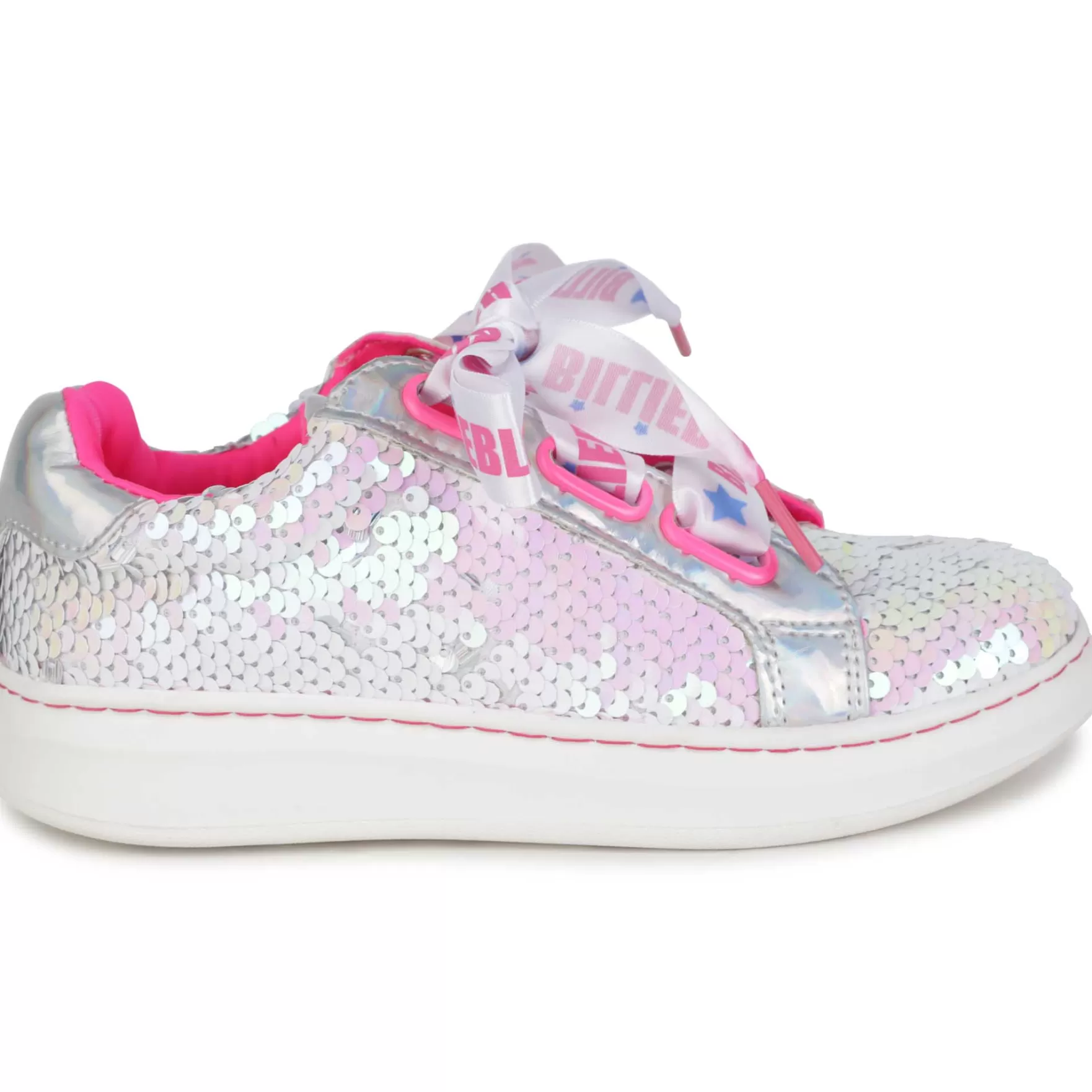 Meisje BILLIEBLUSH Vetersneakers Met Lovertjes