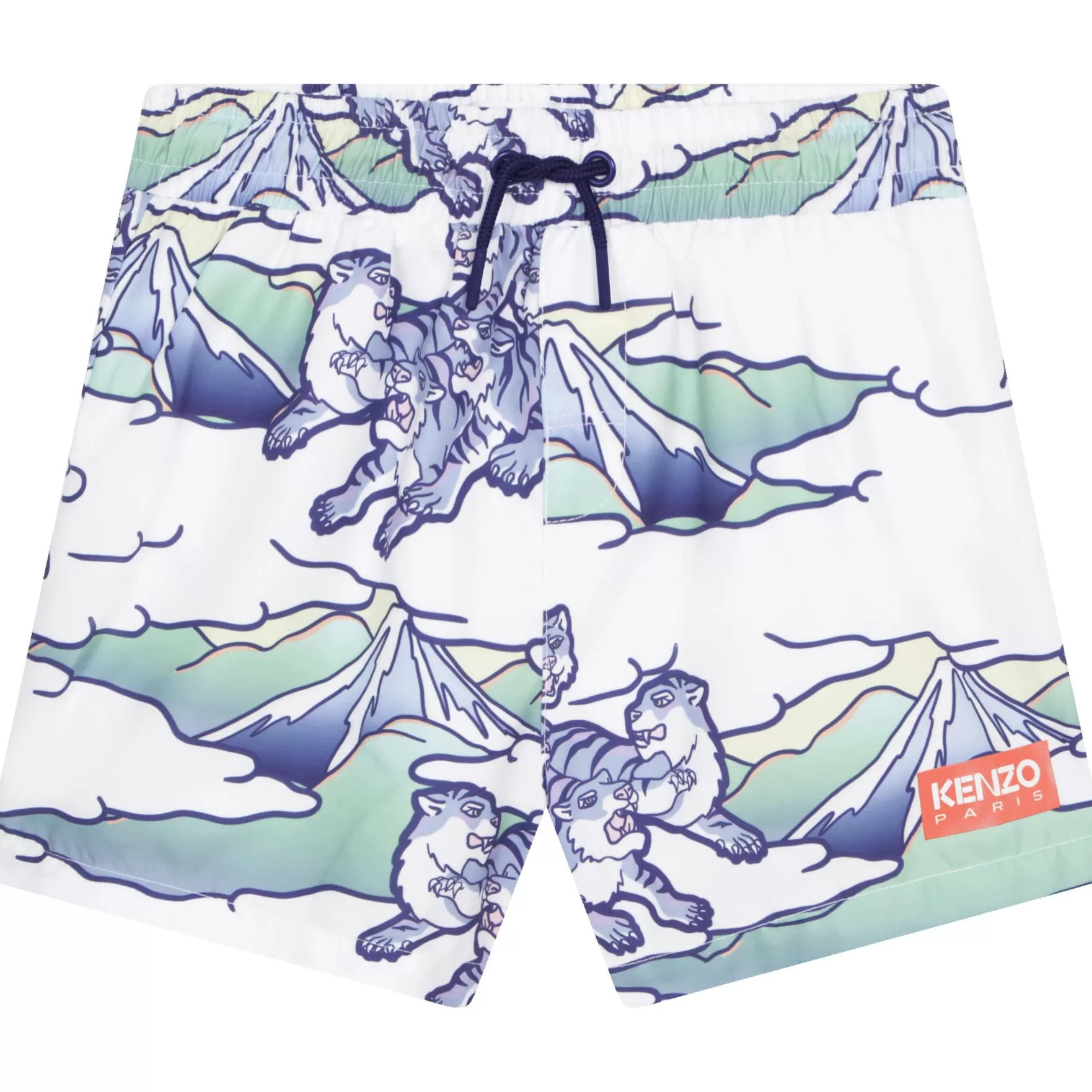 Jongen KENZO KIDS Zwemshort Met Print